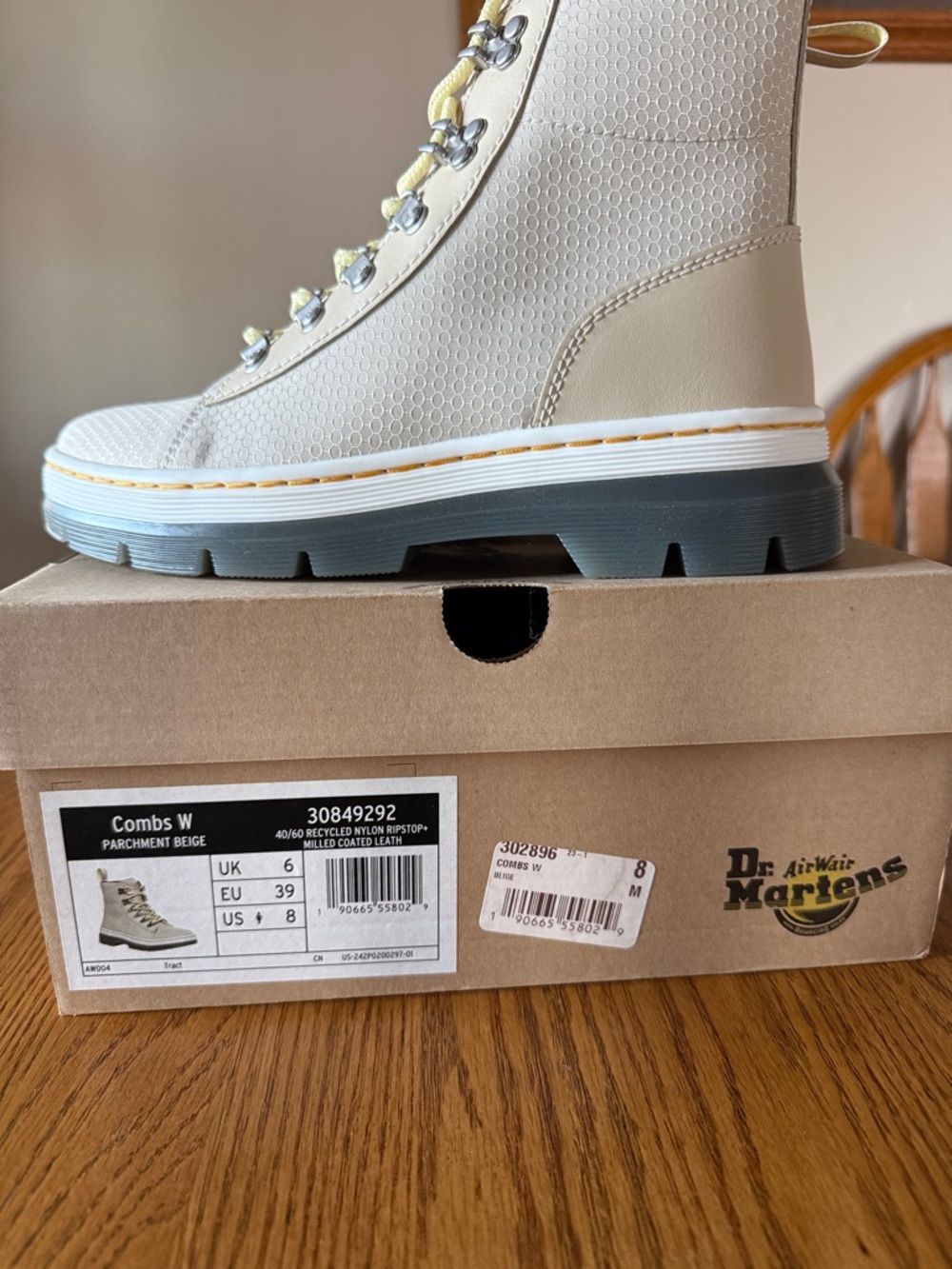 Dr. Martens Combs Lace-Up Hiking Boots